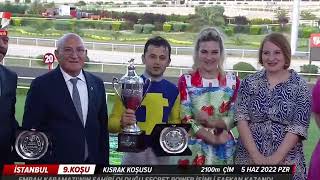 67. Kısrak Koşusu, Padokta Galibiyet Sevinci ve Kupa Töreni - İSTANBUL 9. Koşu 05/06/2022