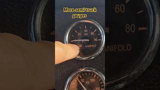 More semi truck gauges