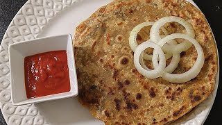 Tasty Onion Paratha | Pyaaz Paratha | Stuffed Onion Flatbread | Stuffed Onion Paratha