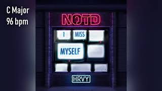 NOTD, HRVY - I Miss Myself // ACAPELLA & INSTRUMENTAL