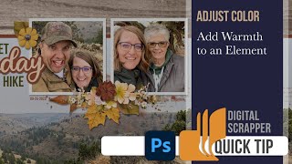 (For PS) How to Add Warmth to an Element