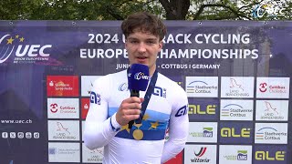 #EuroTrack24 Jun/U23 | Etienne Oliviero interview