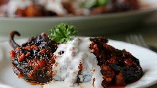 Turkey Stuffed Chile Ancho - Short video