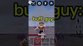 Buff guy the 🐐 #roblox#funny#meme#rblx