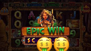 Epic Win!! Crazy session on Jades Jackpot!! Low rolling leads to huge wins!! | Chumba Casino