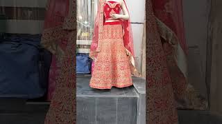 bridal lahunga collection #beatifullahunga #trendingfashion #youtubeshort #trendinglahungacollection