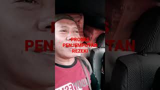 Proses penjemputan rezeki pagi ini dengan penuh semangat