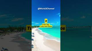 3 Most Beautiful Beaches In The World  #top3 #top3world #world3channel #beach