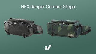 2 Camera Sling Bags From HEX - The Ranger DSLR Sling & The Camera Sling Mini