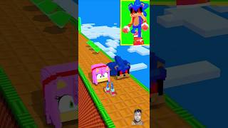 Build A Queen Run Challenge With Sonic part 2 #shortvideo #trending #foryou