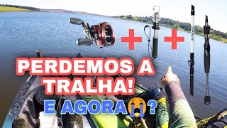 ESSA PESCARIA PERDEMOS EQUIPAMENTO CARÍSSIMO! REPRESA JURUMIRIM