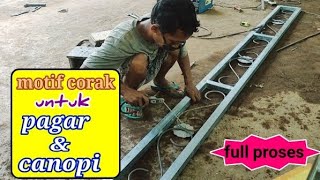 Wajib dicoba..!!!,alat bending sederhana dengan hasil luar biasa.| tutorial bikin corak pagar. #diy