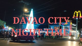 DAVAO CITY NIGHT LIFE | ROAD TRIP DURING NIGHT TIME IN DAVAO CITY.