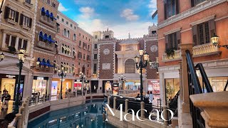 Macao travel, night walking in Taipa| The Venetian, The Londoner, Wynn palace, May 2023