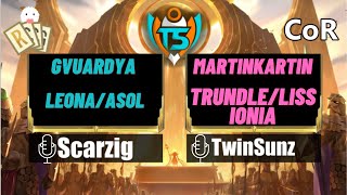 Twin Sunz Open Finals - MartinKartin vs Gvuardya - TLC Ionia vs Invoke - Legends of Runeterra