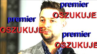 Nawet Patryk Jaki wie, że premier oszukuje