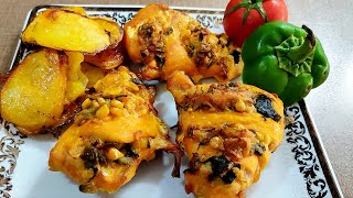 stuffed chicken breast in the oven | How to prepare stuffed chicken breast