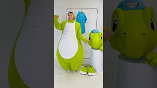 Как надеть ростовую куклу динозавр 🦖 #ростоваякукла #костюмыдляаниматоров