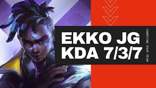 How to Climb Solo Q with EKKO JG | TIPS & TRICKS |Full Gameplay HD