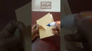 Beautiful New year Craft | New year Gift Card 2024 | New year Craft 2024 |#shorts #newyear #craft