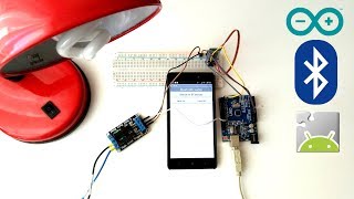 Smartphone Controlled Lamp | Arduino + MIT App Inventor