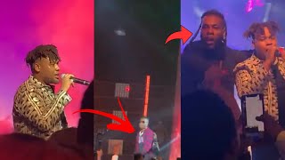 The Moment Wizkid And Burna Boy Blessed Buju Live In Concert | ‘Sorry I’m late’