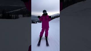 Funny skiing! Subscribe for more!!! #shorts