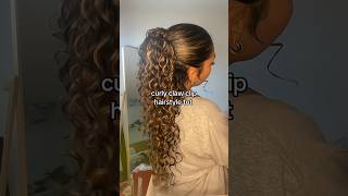 Curly Claw Clip Tutorial