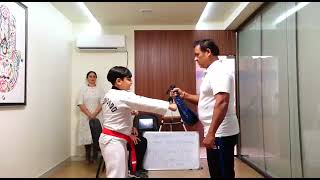 Maximum Full Contact Taekwondo Punches in One Minute | World Records India | Paritosh Chandra