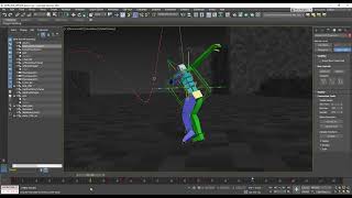 3ds Max Ballistic Locomotion Rig