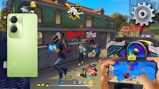 🦇 FreeFire Test Vivo T3 Lite 5g ⚡ Settings ⚙️ 99% Headshot Rate ❤⚡ Default Dpi 392° 🥵 120 hz 🔥