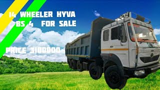 Second hand Tata 14 wheeler Hyva || Model TATA SIGNA3718.TK CR BS4 10×4 @secondhandalltypevehicle