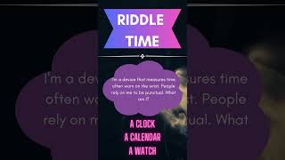 Solve This Riddle