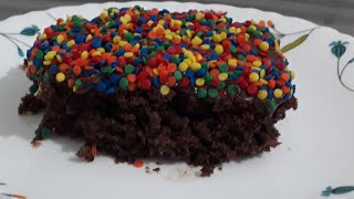 BOLO DE CHOCOLATE SEM OVO🥚 E SEM LEITE🥛 COM COBERTURA DE BRIGADEIRO 😋