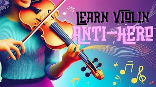 Taylor Swift's Anti-Hero Violin Cover | Learn to Play with Online Lessons