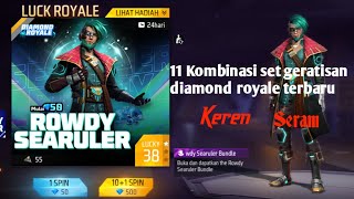 11 kombinasi set geratisan diamond royale terbaru