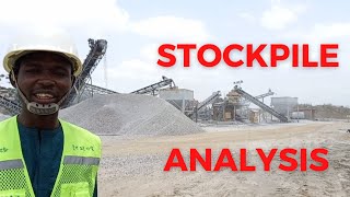 Stockpile analysis|| stockpile volume measurement using android, DGPS, Total station