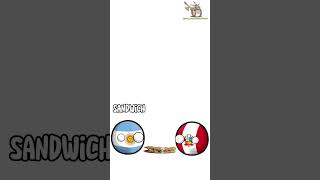 This is........ Sandwich #countryballs #viral #shorts #paises #argentina #peru