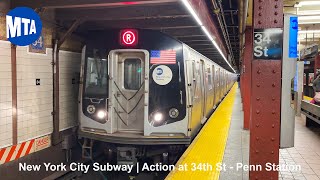 New York City Subway | Action at 34th Street - Penn Station