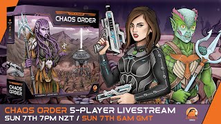 Circadians: Chaos Order - 5 Player Playthrough