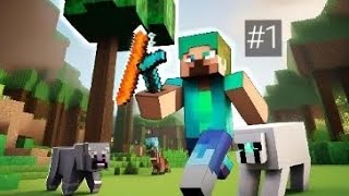 Майнкрафт оцеляване #1 #minecraft