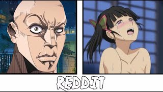 Anime VS Reddit  (The rock reaction meme) Part #69