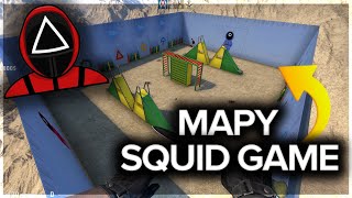 NAJLEPSZE MAPY SQUID GAME W CS:GO! | #shorts