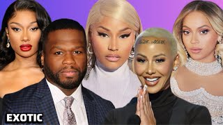 50 Cent Defends Nicki Minaj at Breakfast club! Beyoncé & Amber rose‼️Megan Album Flopping hard ☕️