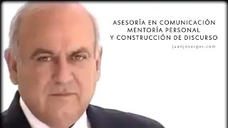 Mentoría Personal - Asesoria en Comunicación - Discurso Político  - Juanjo Vargas