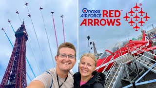 Blackpool Air Show 2023 - Amazing Red Arrows Display!