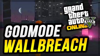 GTA 5 Glitches - "GODMODE WALLBREACH" Glitches *Working 1.35* (GTA 5 Godmode Wallbreach Glitch)