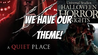 Halloween Horror Nights A Quiet Place is Coming! Universal Studios Hollywood HHN Theme Announced