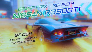 ASPHALT 9 | Nissan R390GT1 GP Round 4 (2 STARS ; Rank 2730 - 37.064)