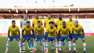 Brazil Olympic Football Team Friendly Match against Serbia